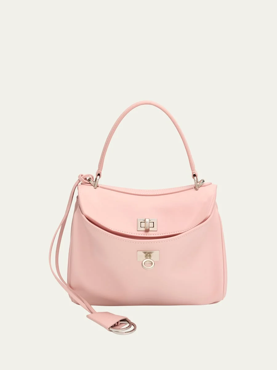 Rodeo Mini Leather Top-Handle Bag - 1