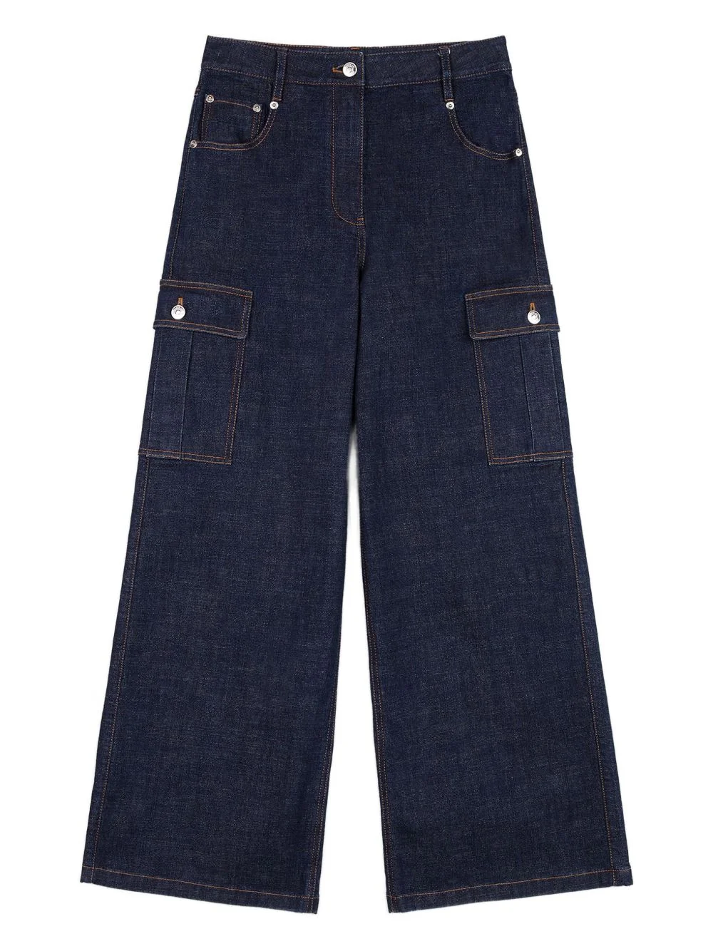 cargo-pocket jeans - 1