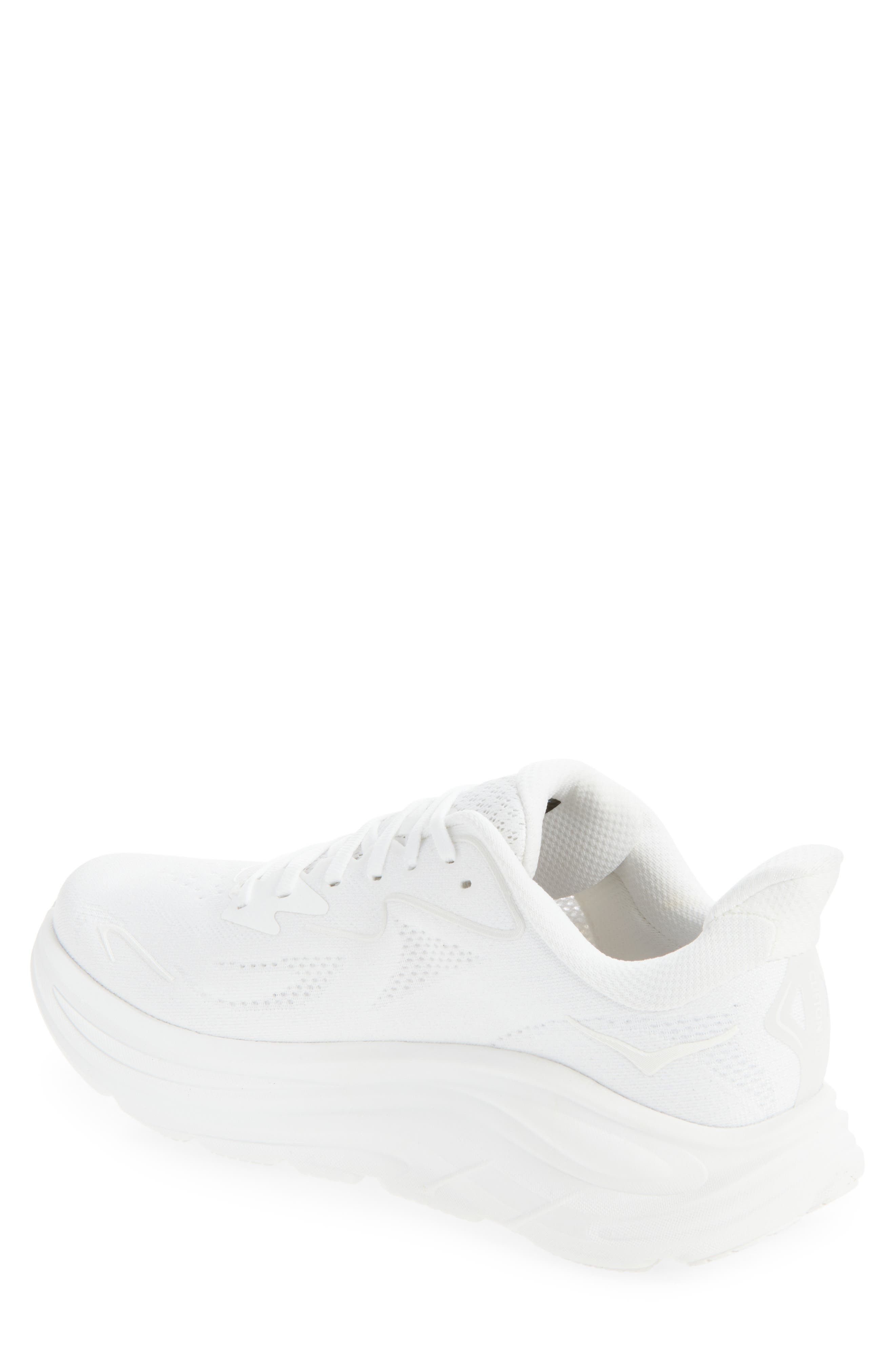HOKA Clifton 10 Running Shoe in White /White at Nordstrom - 2