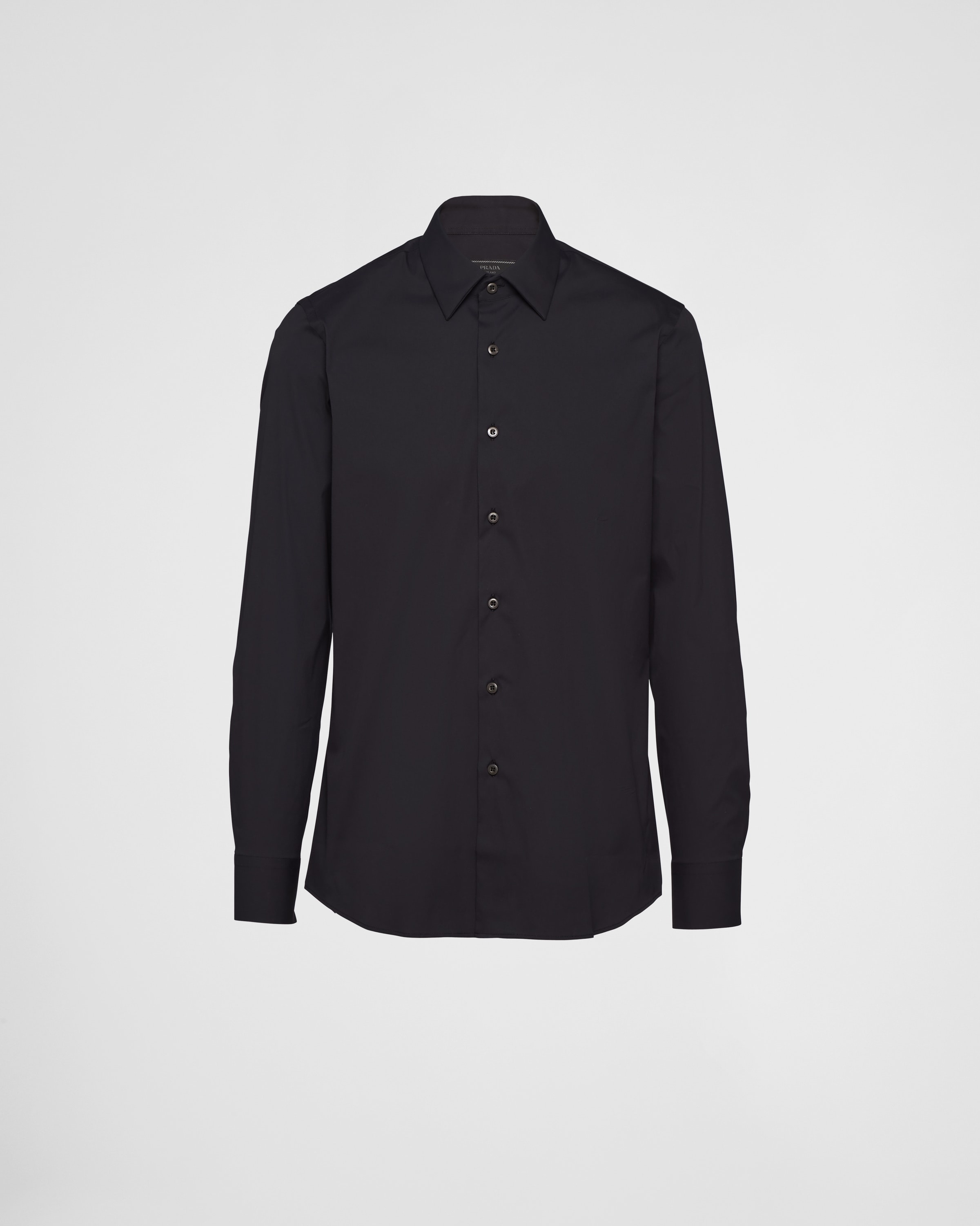 Stretch Poplin Shirt - 1