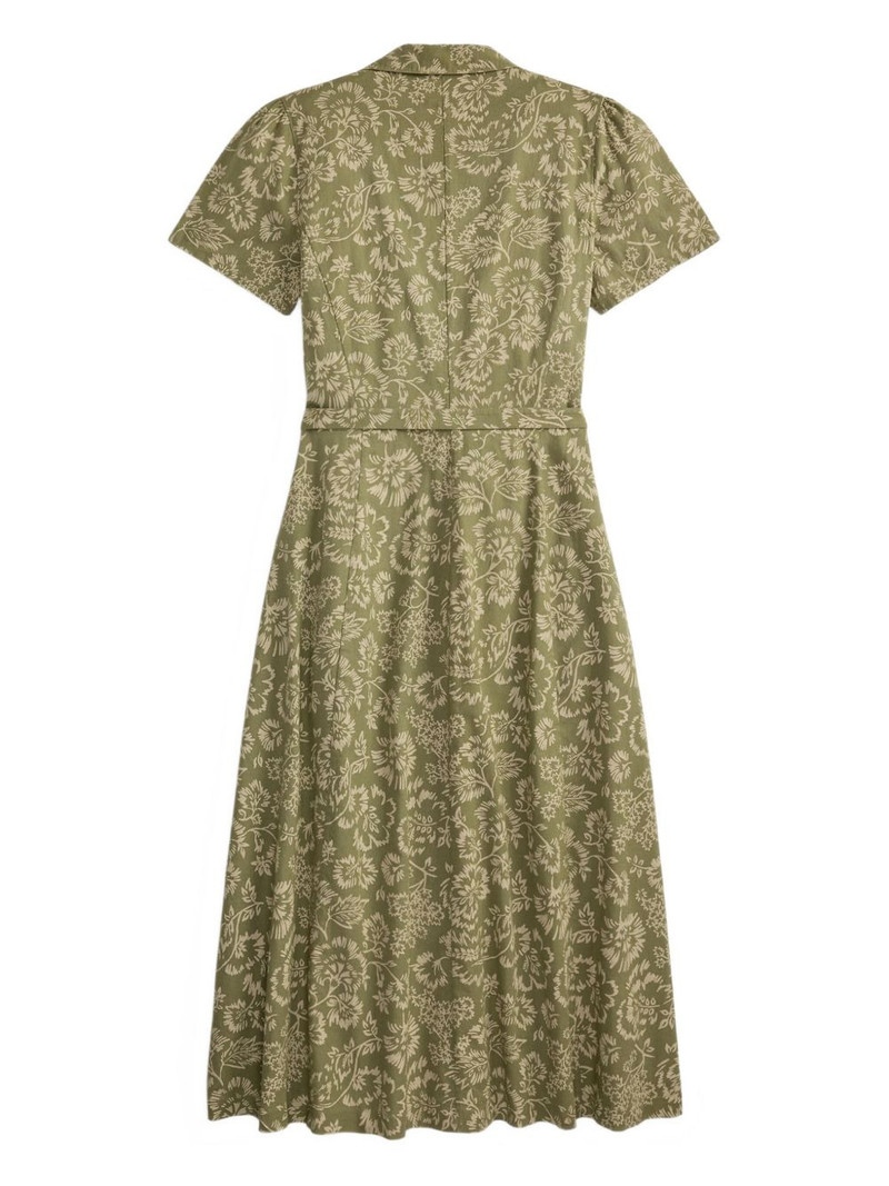 RRL by Ralph Lauren floral belted midi dress outlook