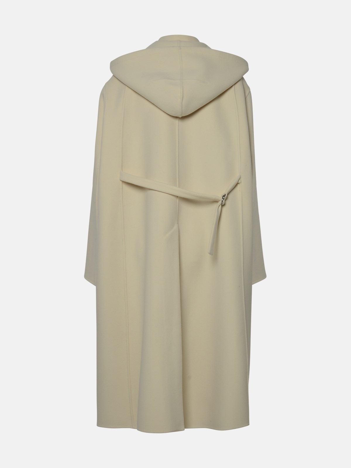 Jil Sander 'SPORT 16' CREAM WOOL COAT | lungolivigno