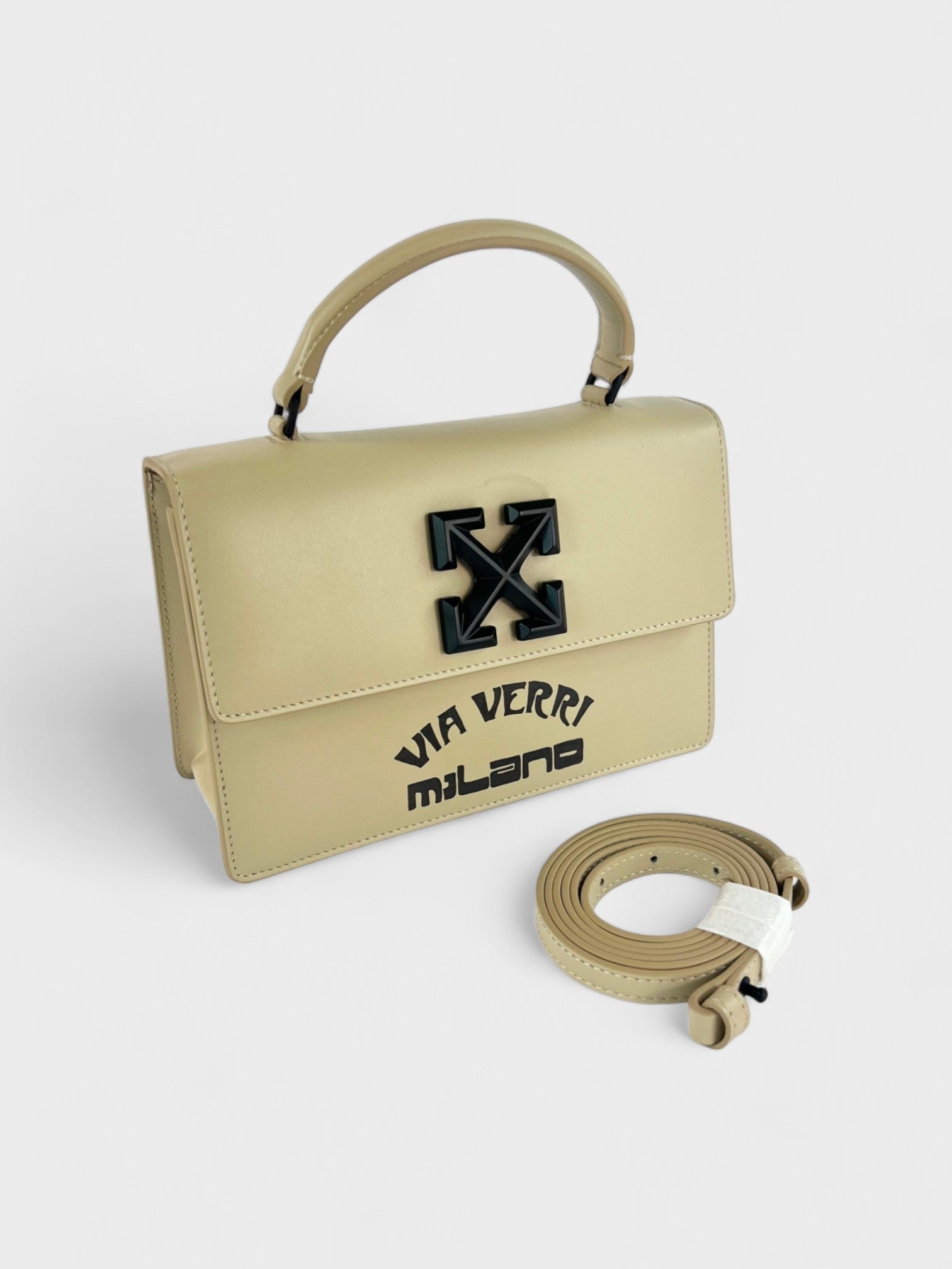 Off-White Off White Via Verri Jitney 1.4 Beige / Black