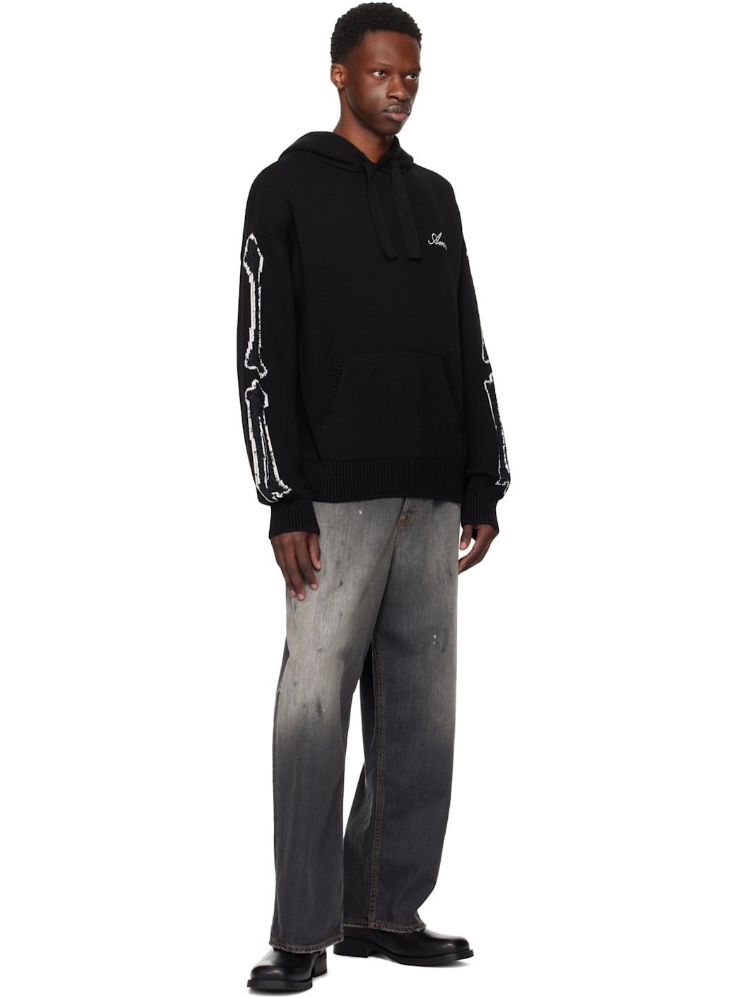 Black Bones Hoodie - 4