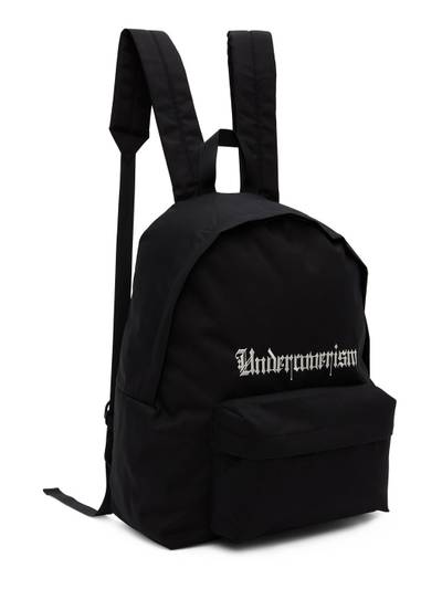 UNDERCOVER Black Logo Backpack outlook