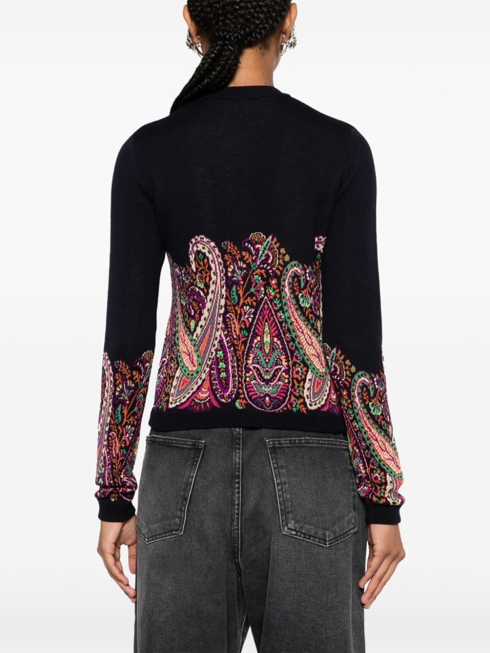 Maglia round-neck cardigan - 4