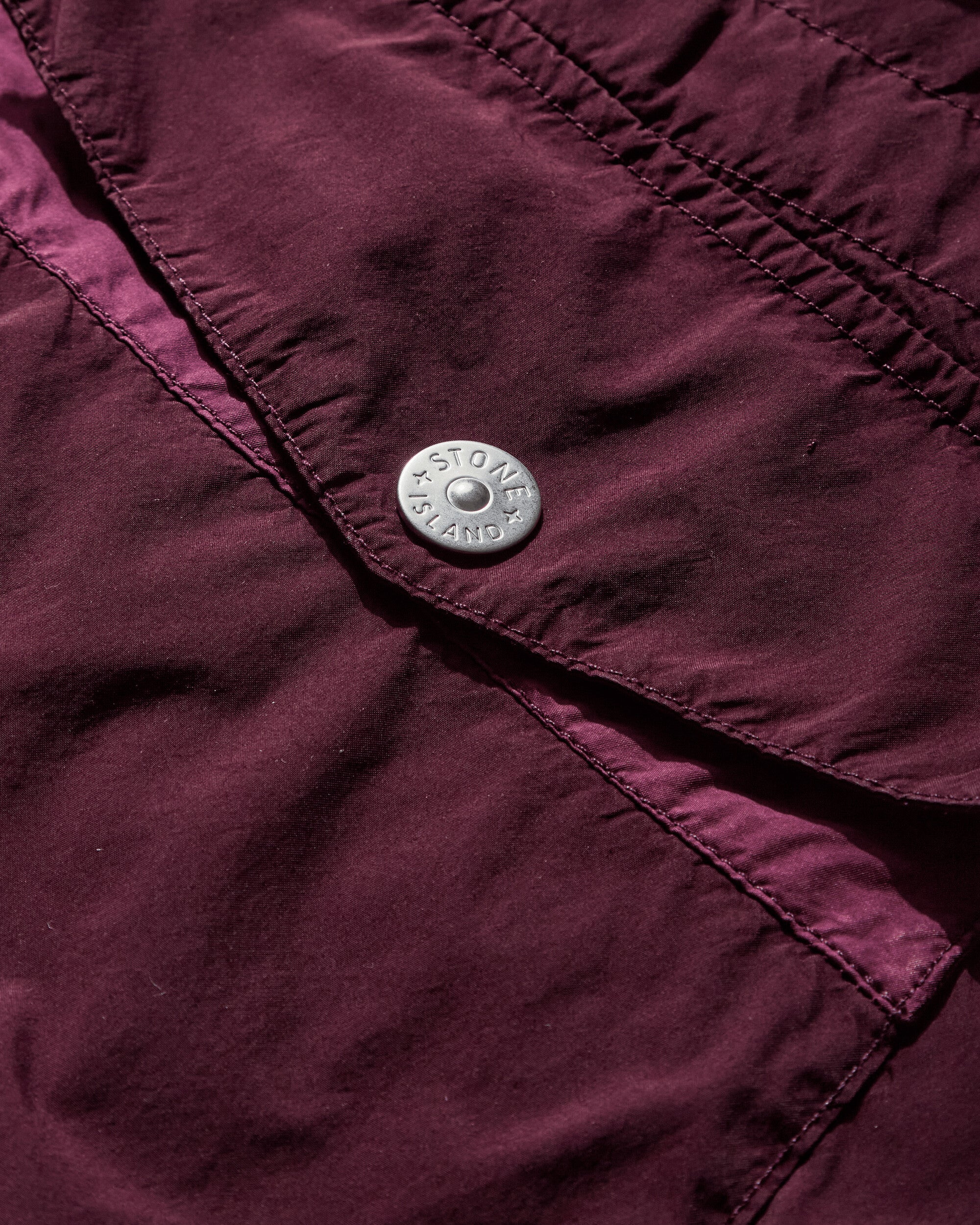 Men's Light Compact Touch Poly-TC Field Jacket Amaranth - 3