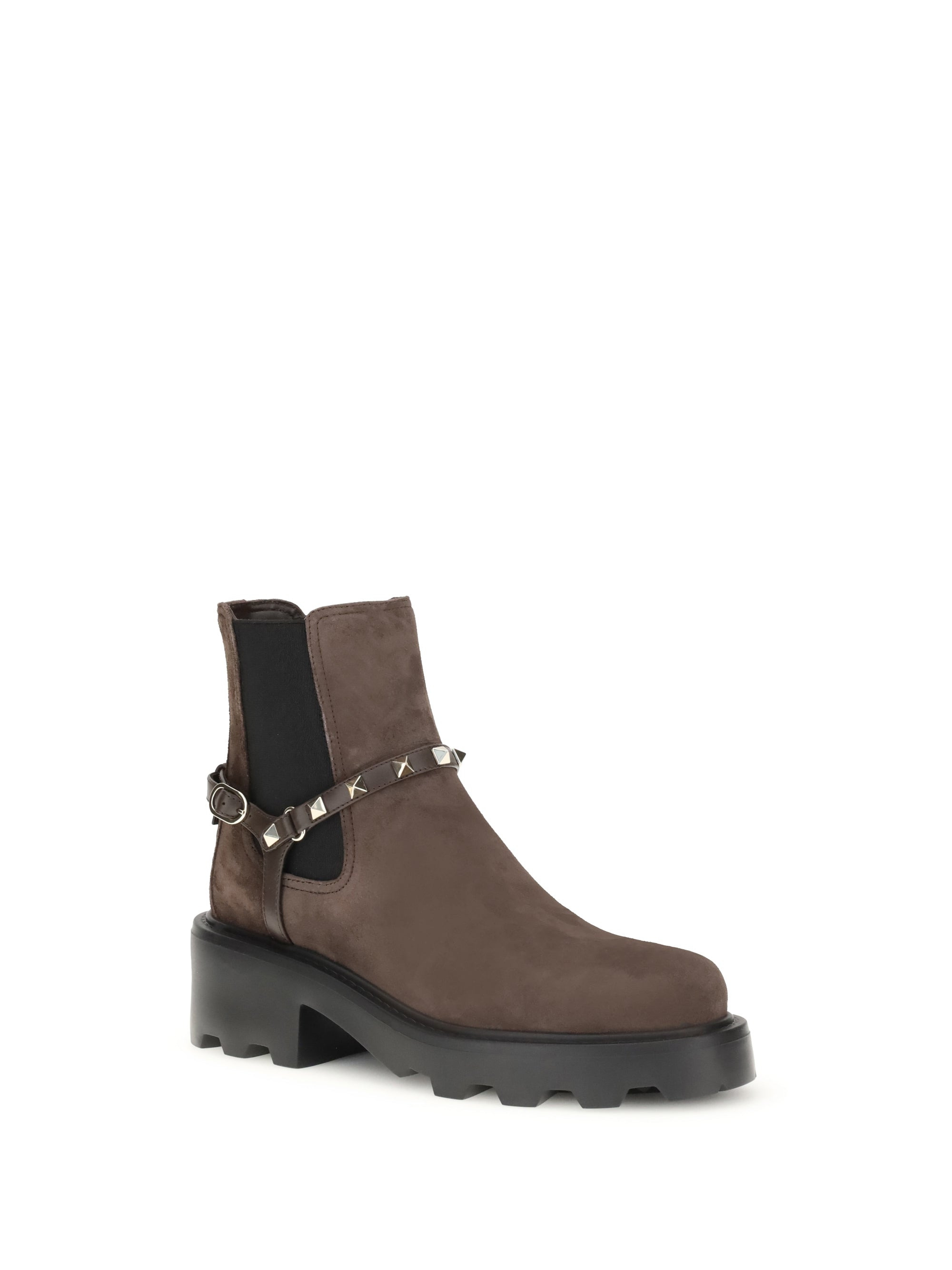 Valentino Garavani Women Beatles Ankle Boots With Studs - 2