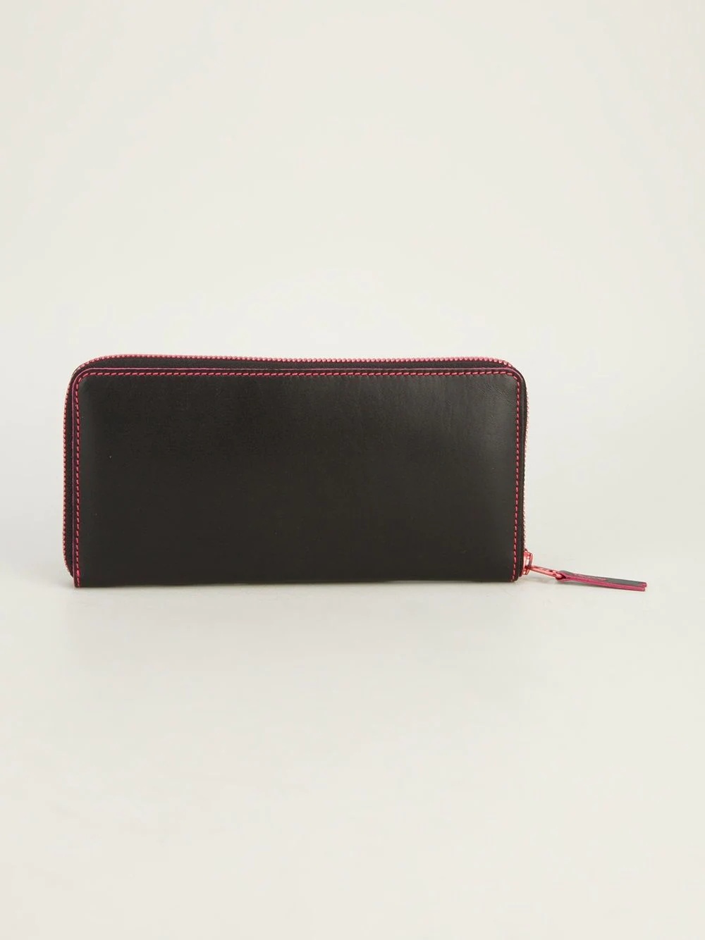 zip-around leather wallet - 3