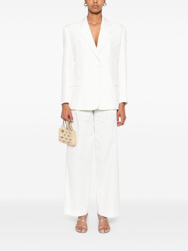 maje slub-textured blazer outlook