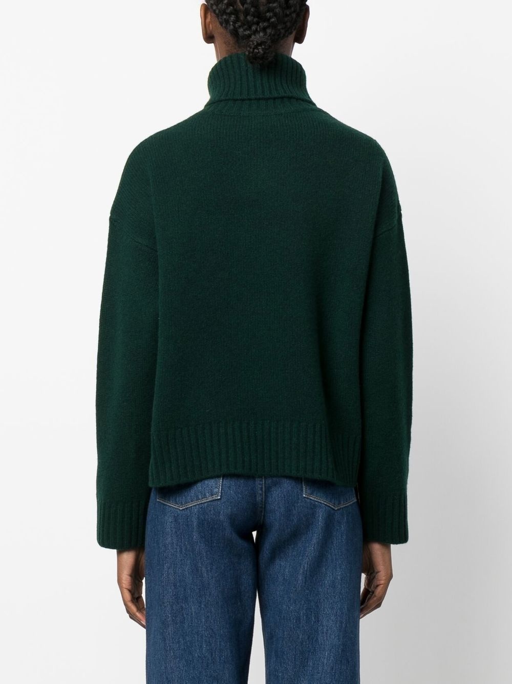 wool roll-neck jumper - 4