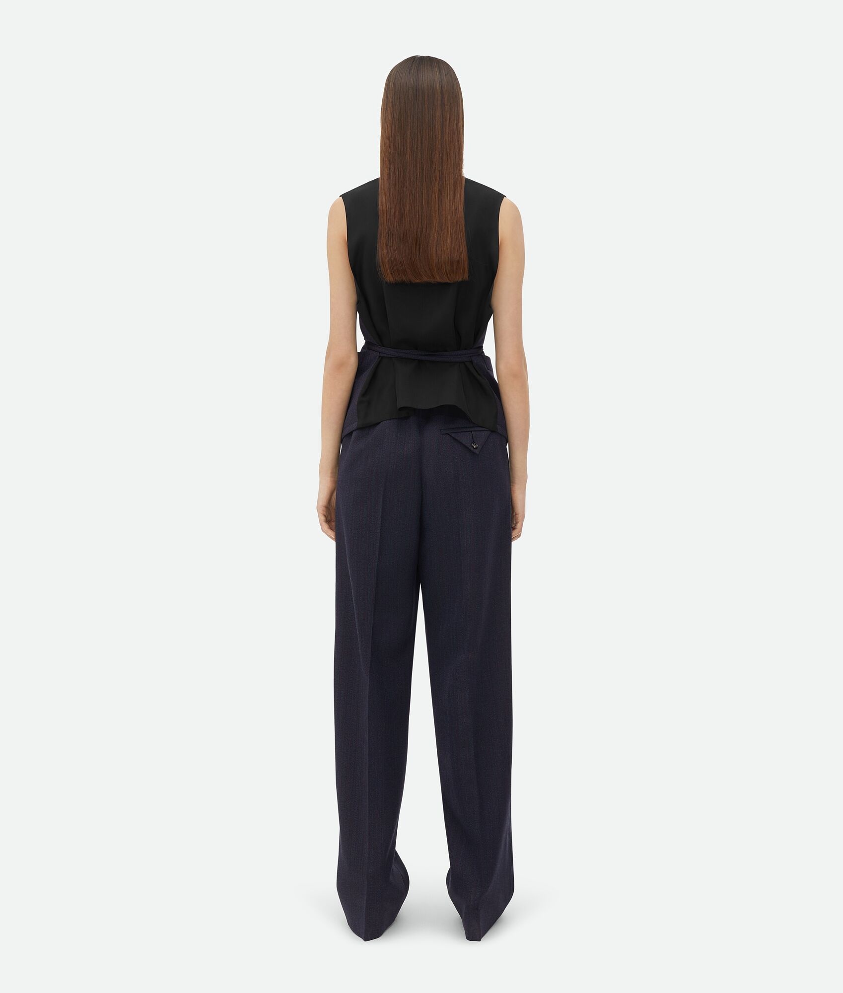 Striped Wool Gilet - 3