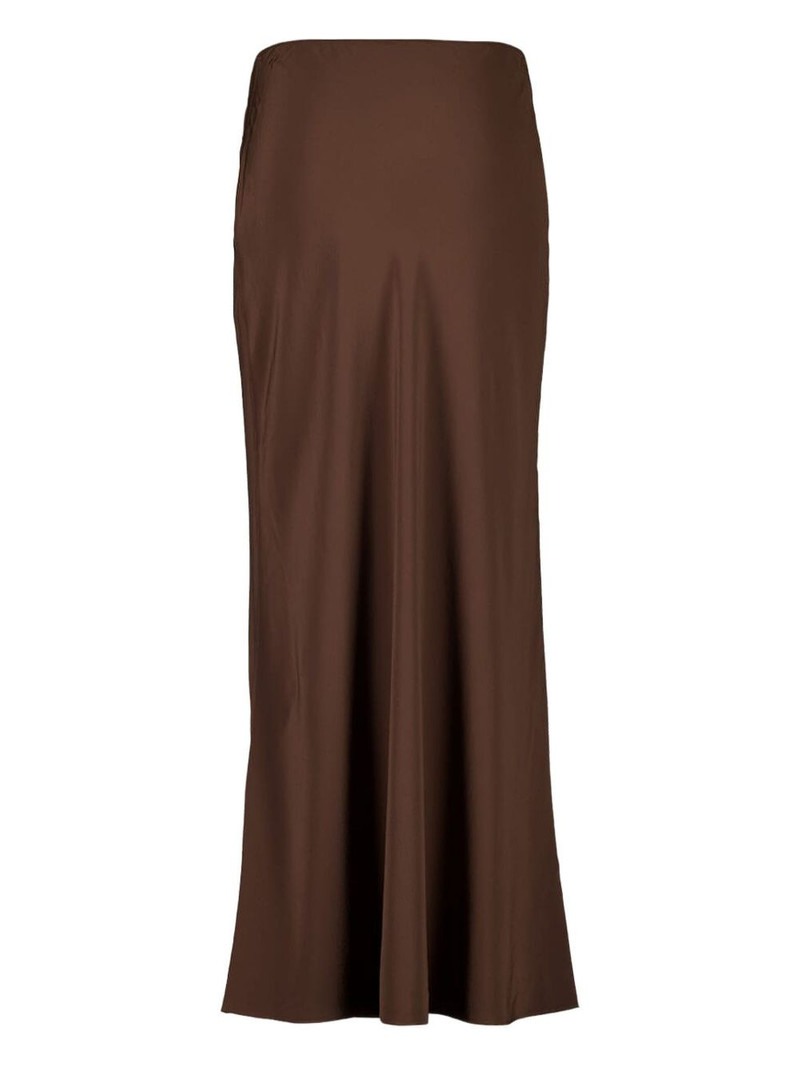 MATTEAU silk maxi skirt outlook