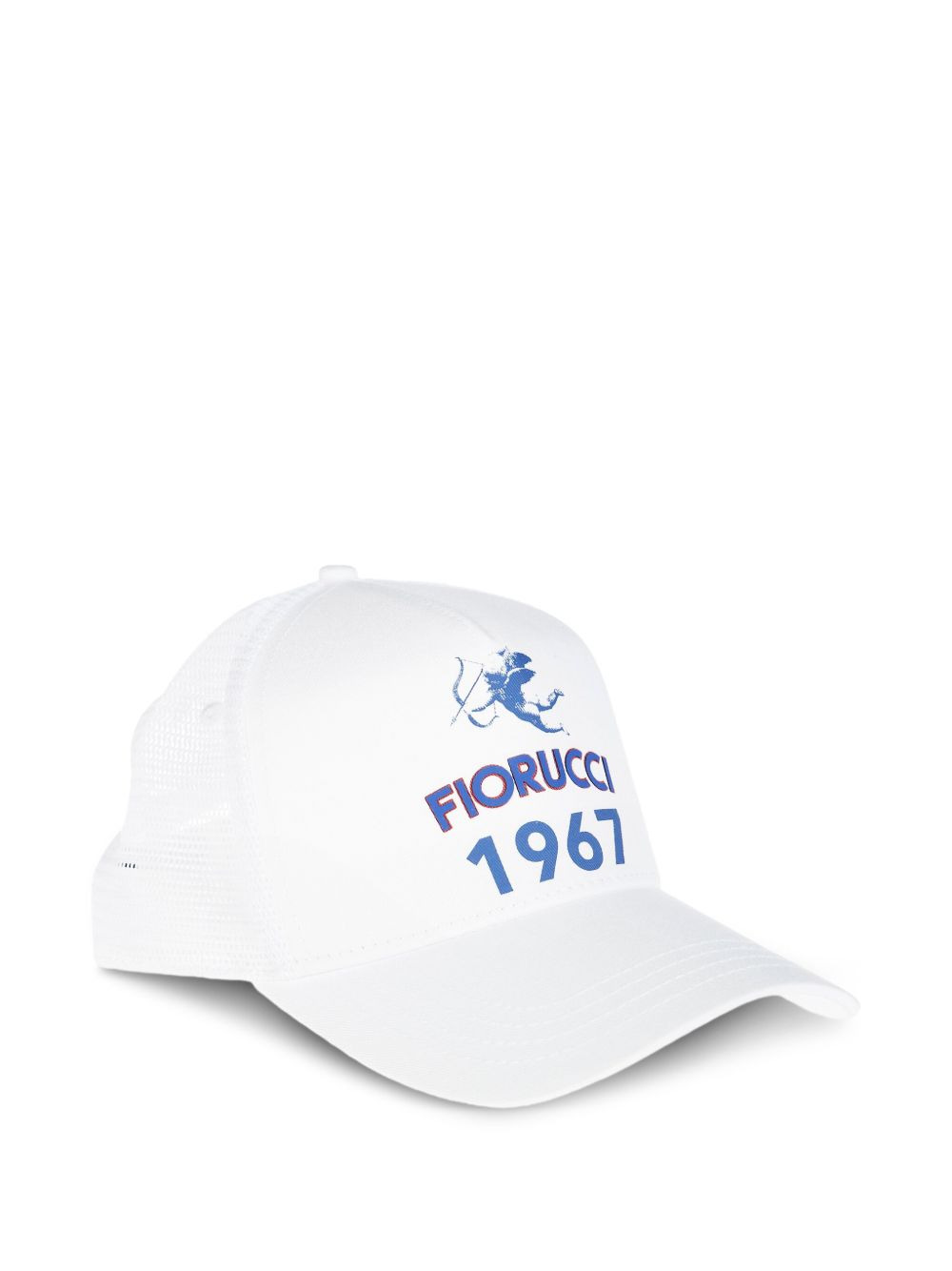 logo-print mesh-panel cap - 1