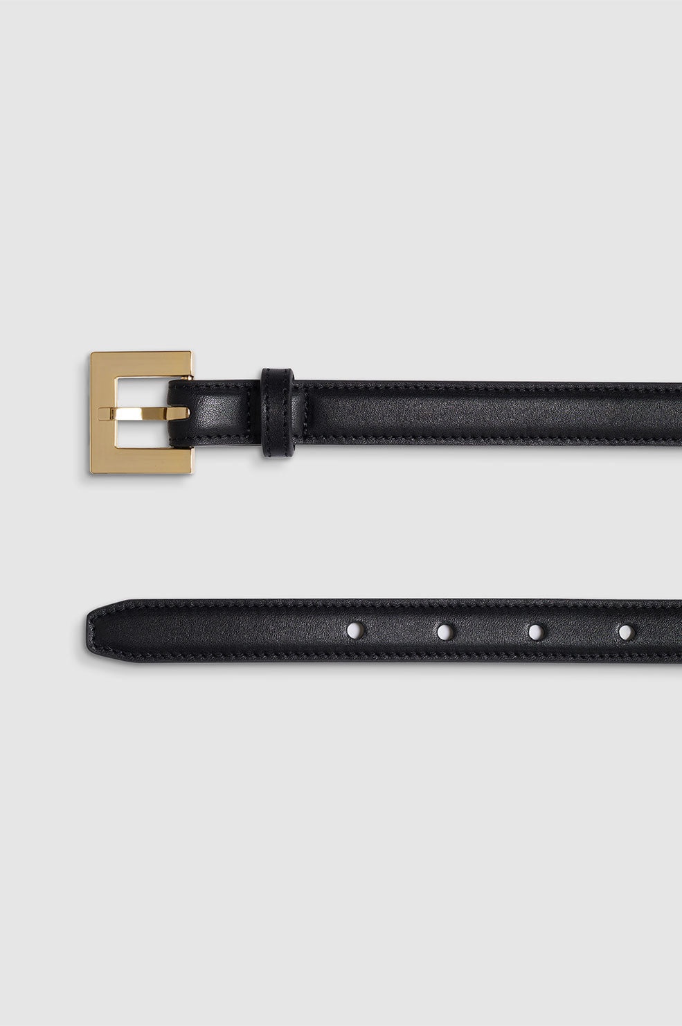 Nicola Belt - Black With Gold - 4