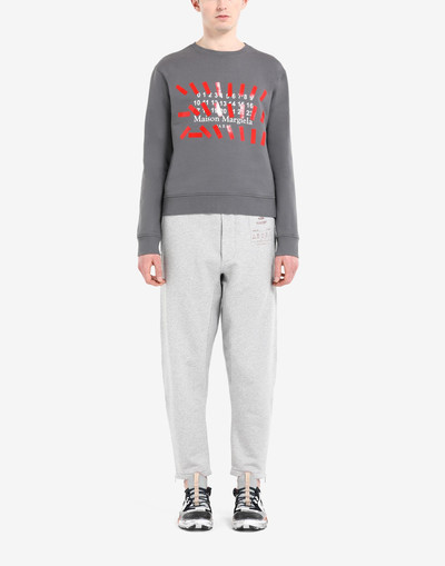 Maison Margiela Tape print sweatshirt outlook