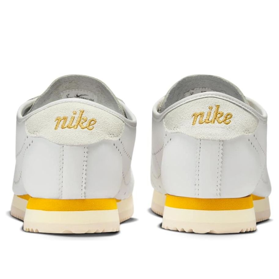 (WMNS) Nike Cortez 'White Bronze Perforated Swoosh' HQ1841-100 - 5