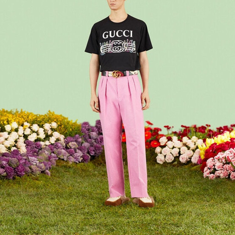GUCCI Gucci SS23 Cotton jersey T-shirt 'Black' 548334-XJE8U-1082 outlook
