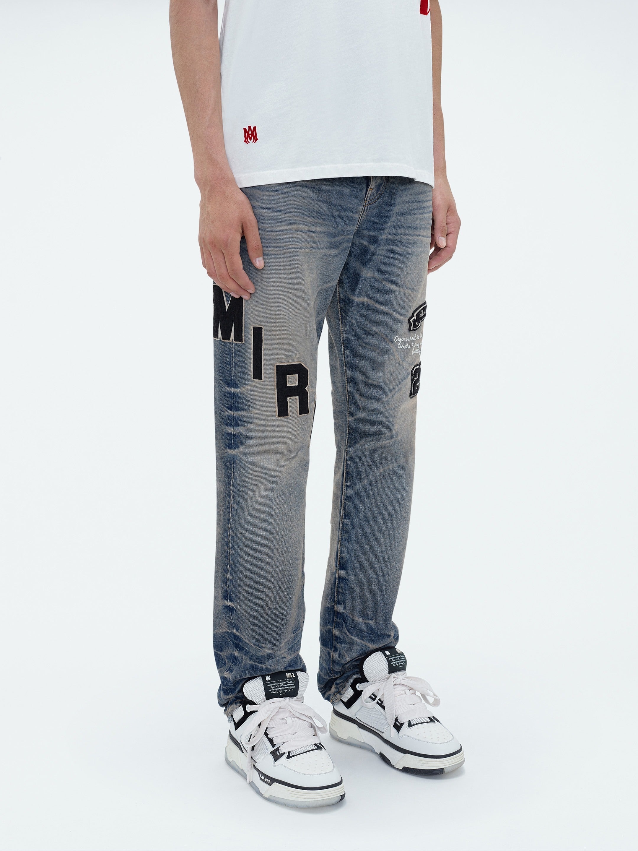 HOCKEY LOGO STRAIGHT JEAN - 4