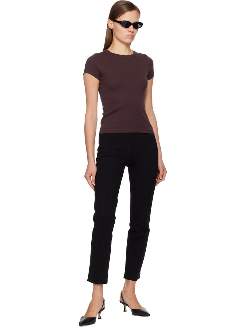 FLORE FLORE Brown Car Baby T-shirt outlook