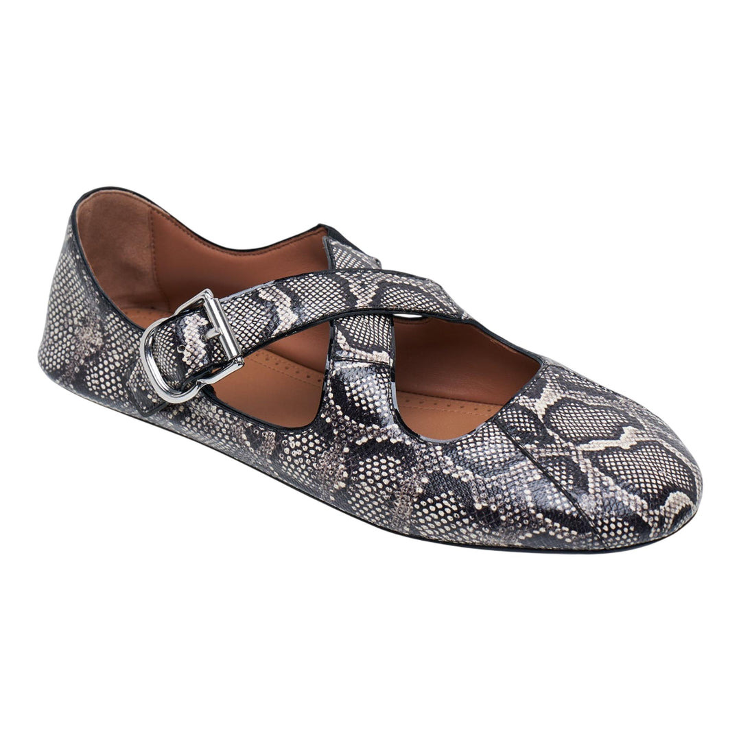 Ballet Flats Karung Snakeskin - 2