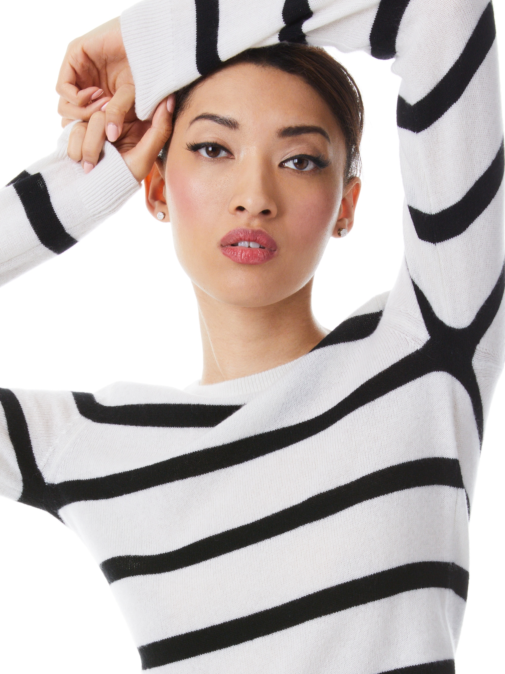 LUNA STRIPED CREWNECK - 5