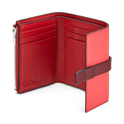 Loewe Small vertical wallet in soft grained calfskin outlook