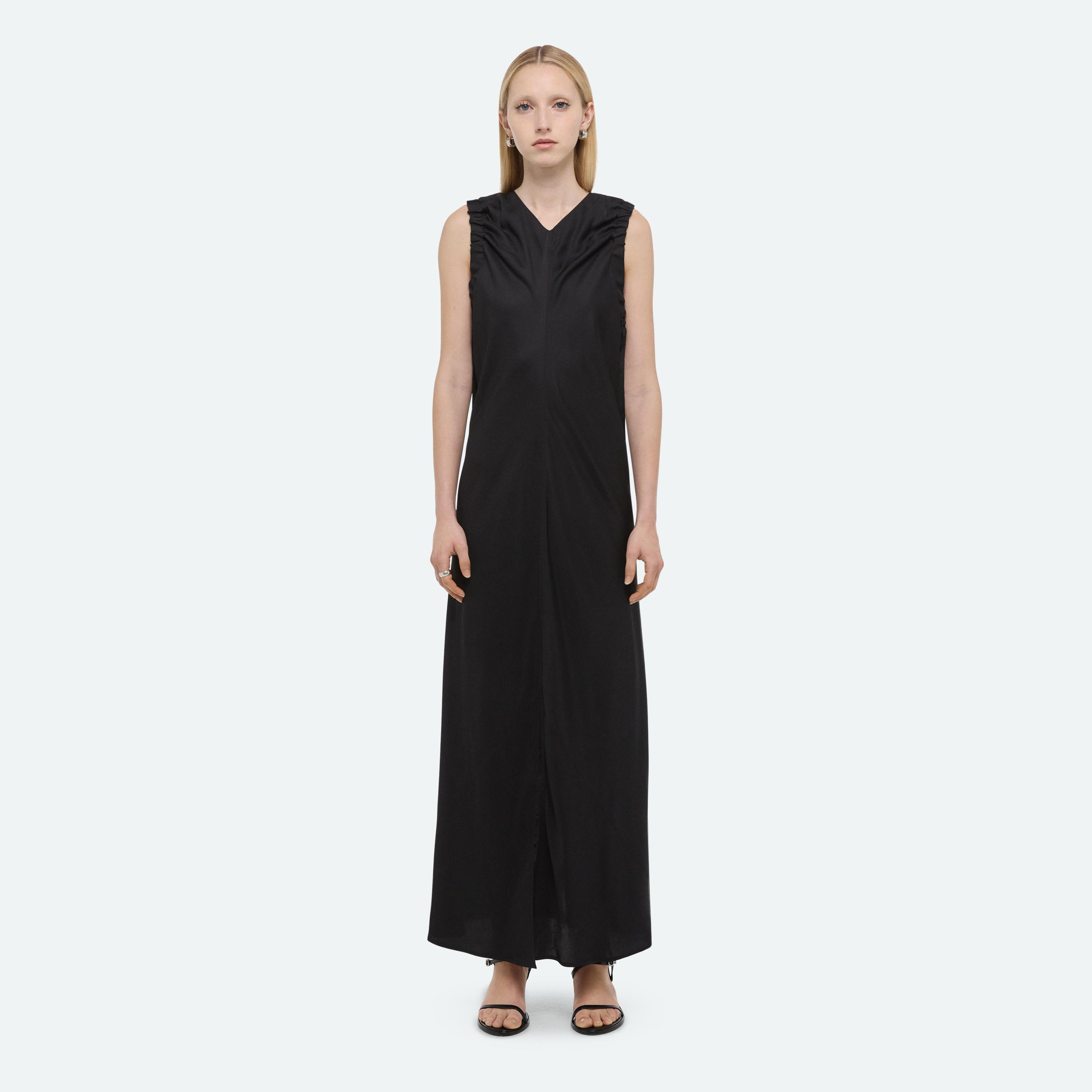 RUCHED ARMHOLE DRESS - 3