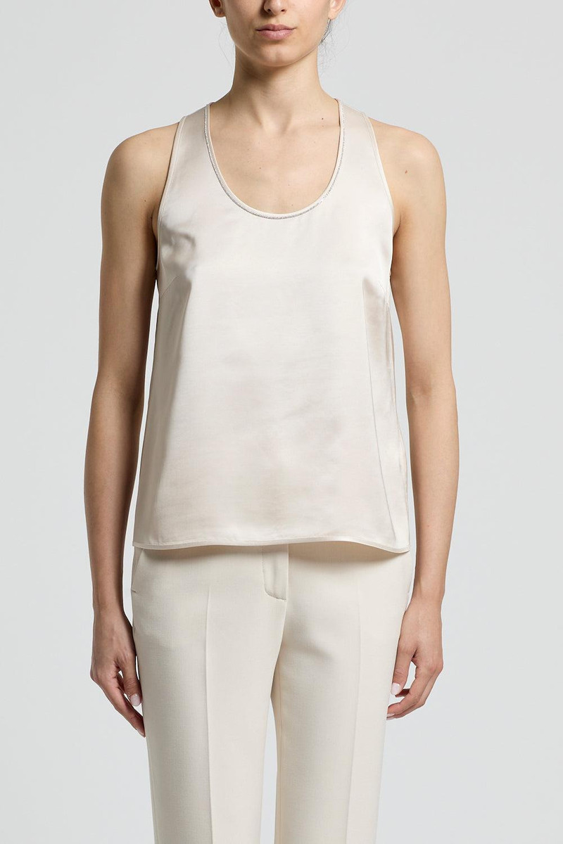 PESERICO Scoop NeckTank Top outlook