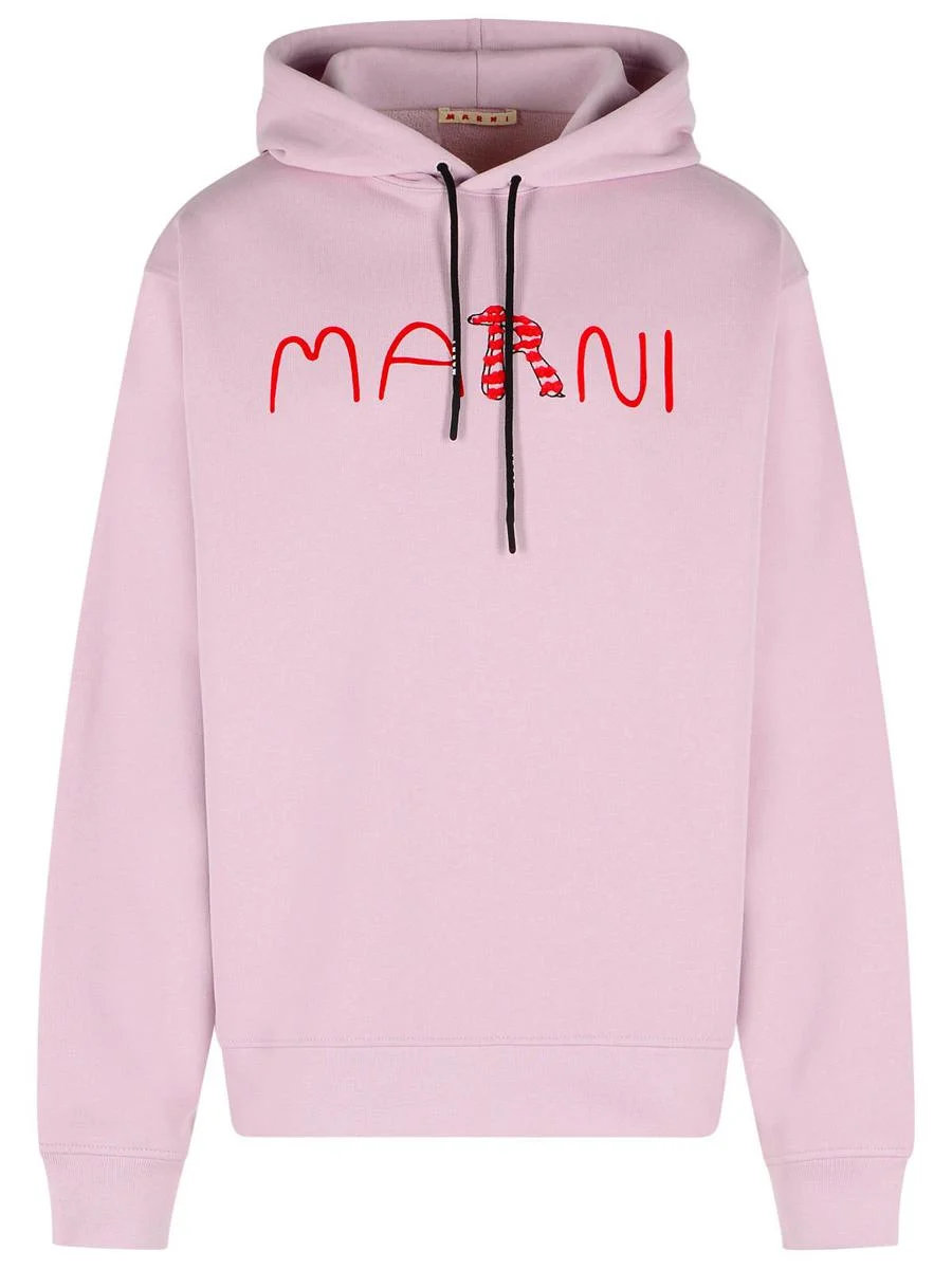 Marni Pink Cotton Sweatshirt - 1