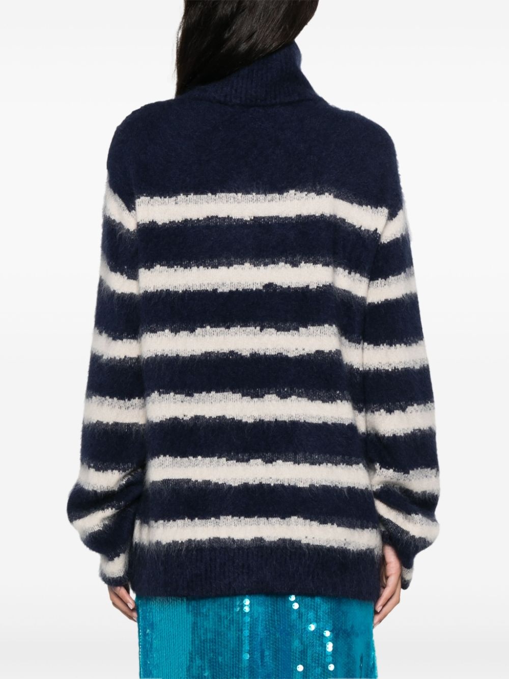 striped sweater - 4