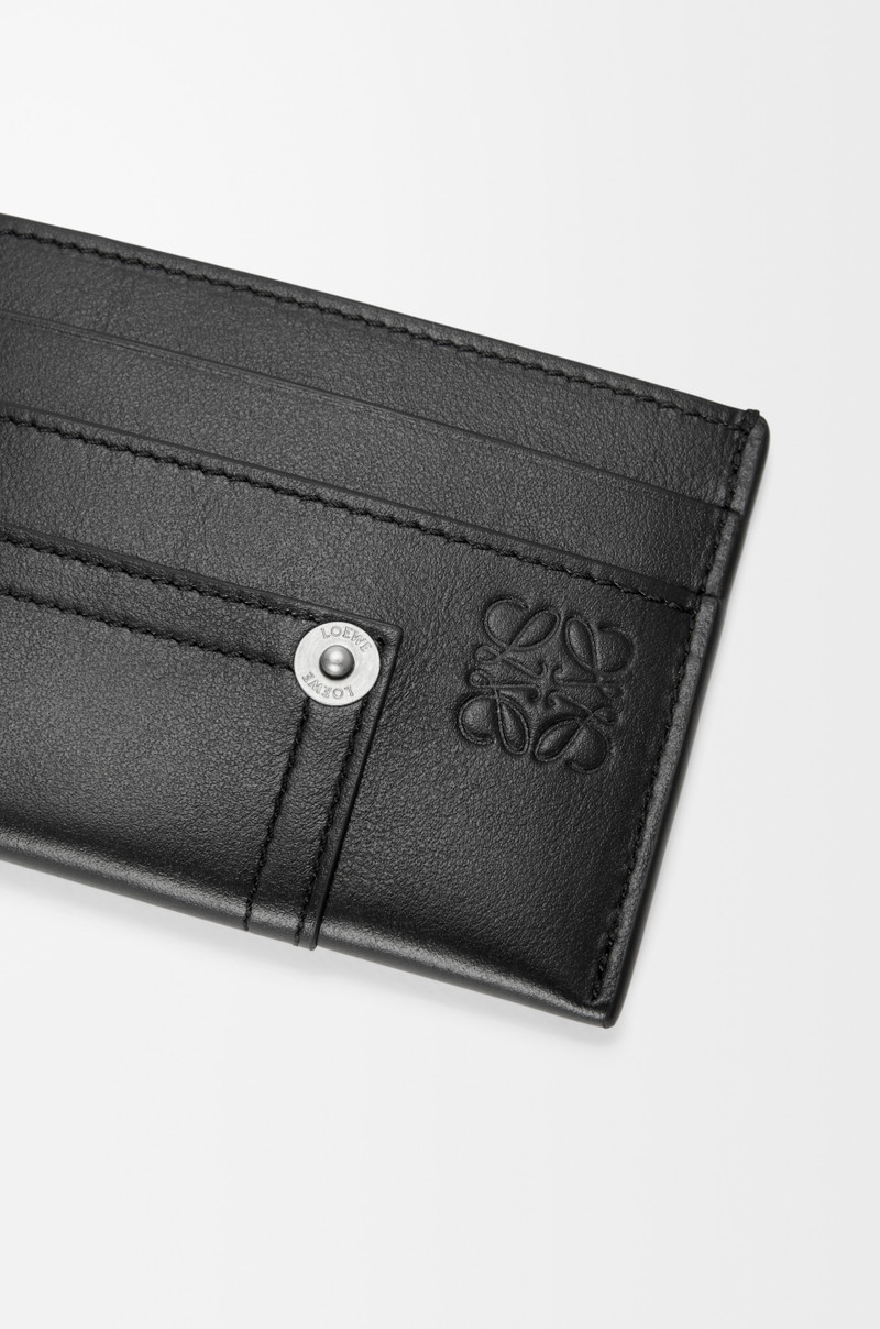 Panta plain cardholder in shiny calfskin 4