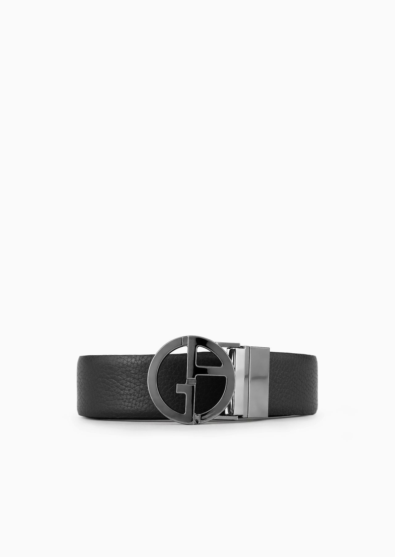 Two-toned, reversible leather belt - 1