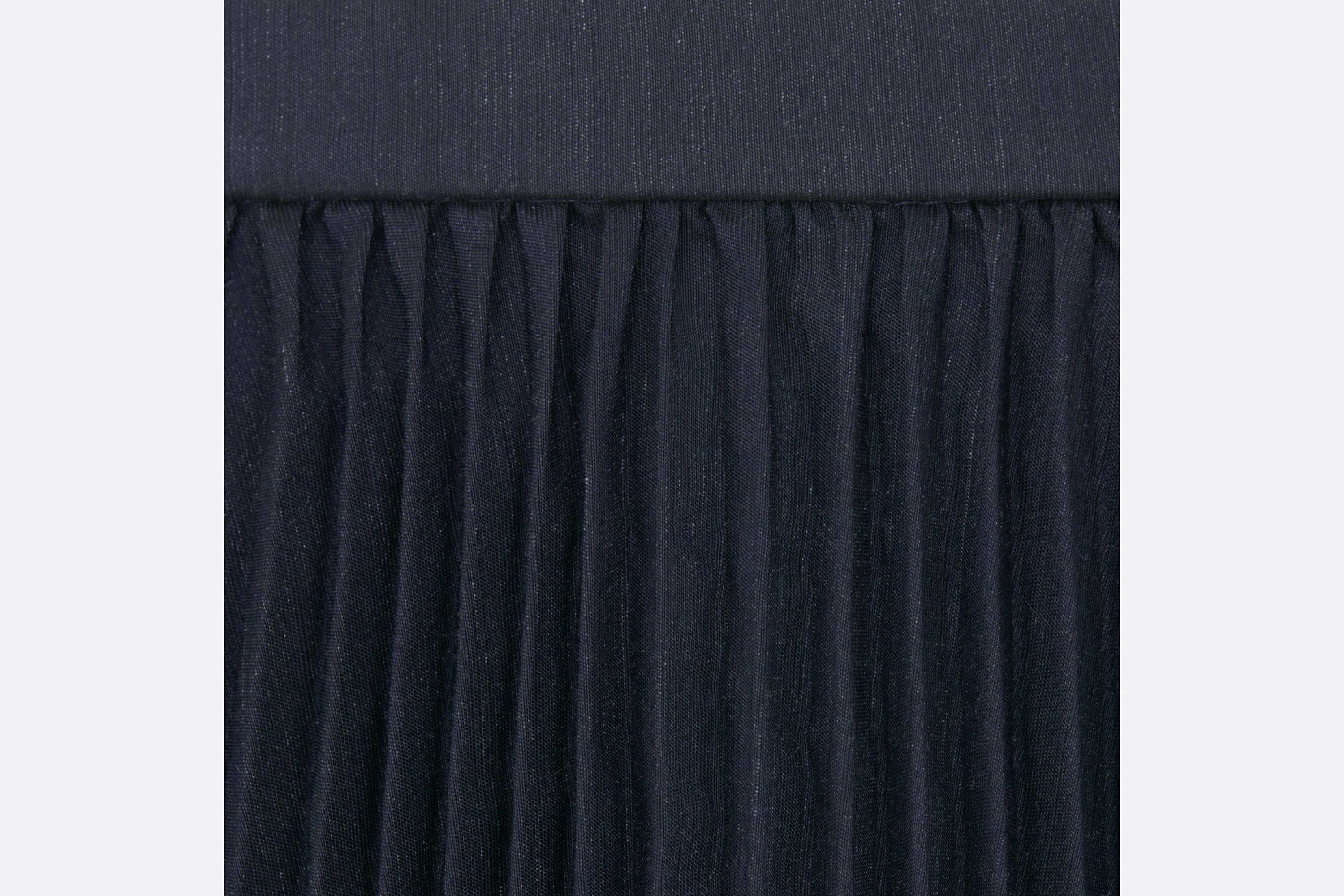 Mid-Length Pleated Skirt - 3