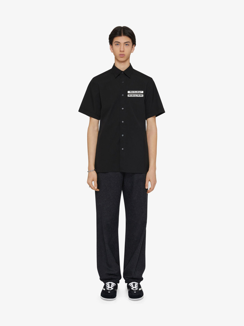 Givenchy SHIRT IN POPLIN WITH GIVENCHY GROS GRAIN outlook