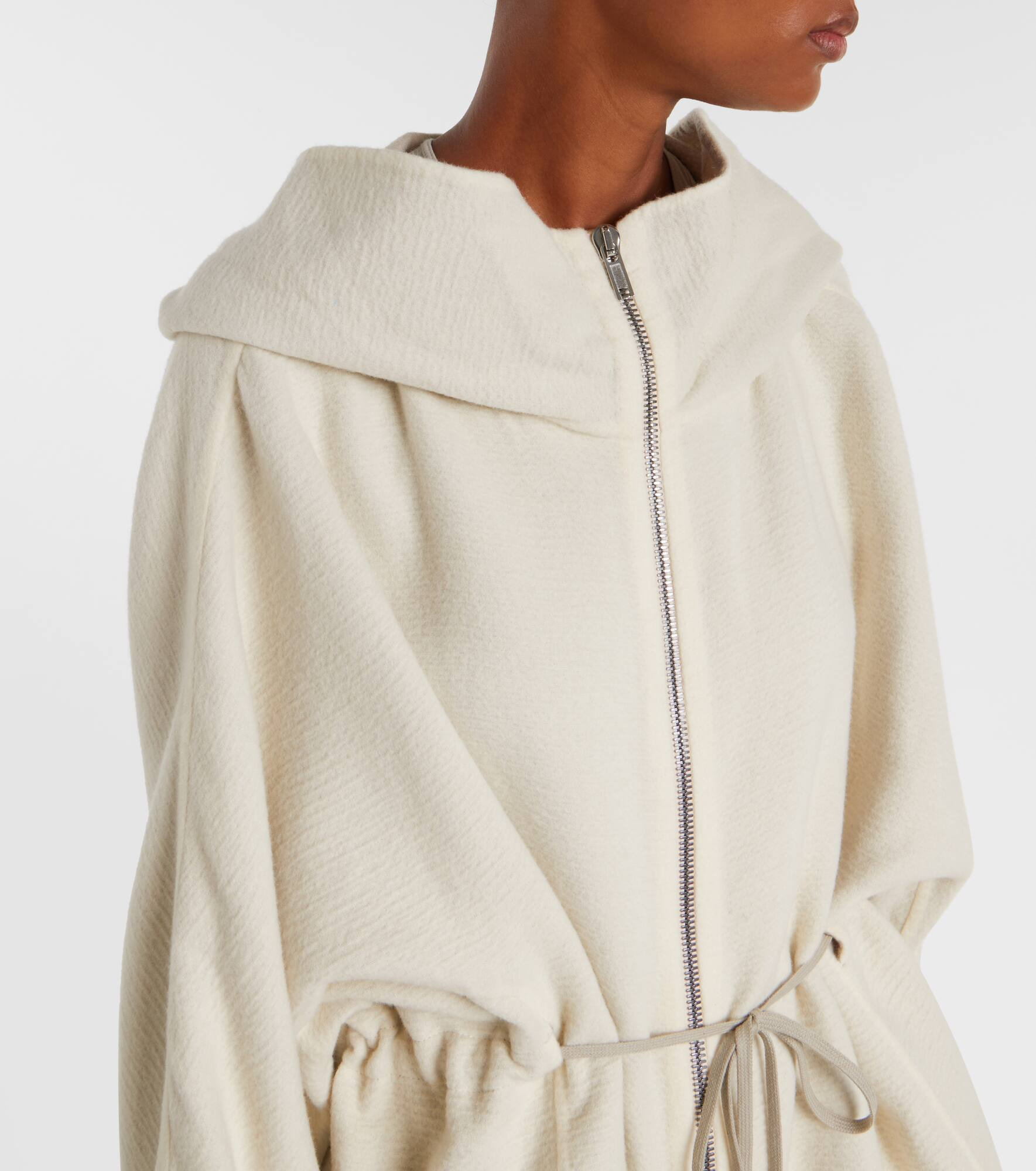 Camel and wool jacket - 4