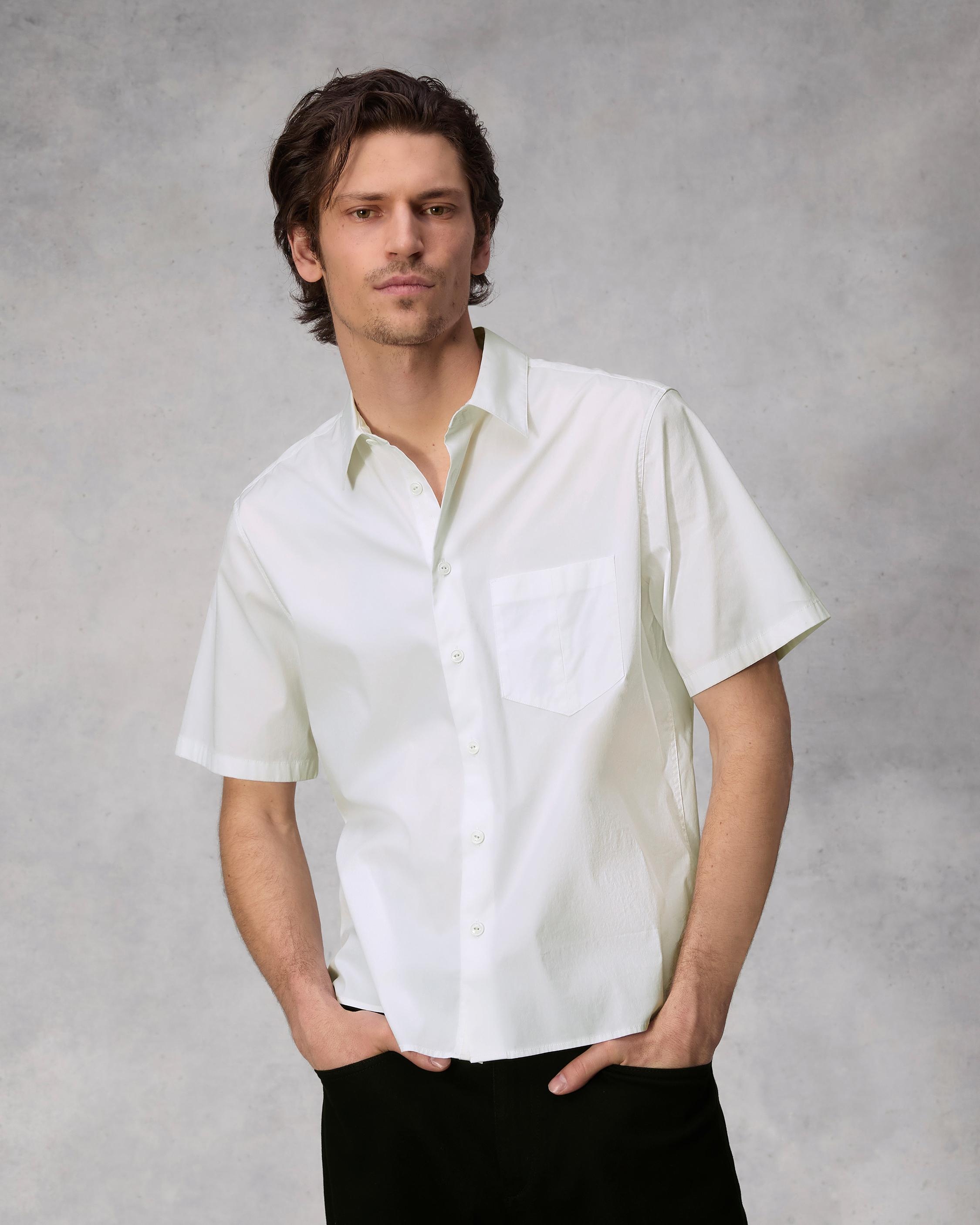 Dalton Cotton Poplin Blouson Shirt
Relaxed Fit - 2