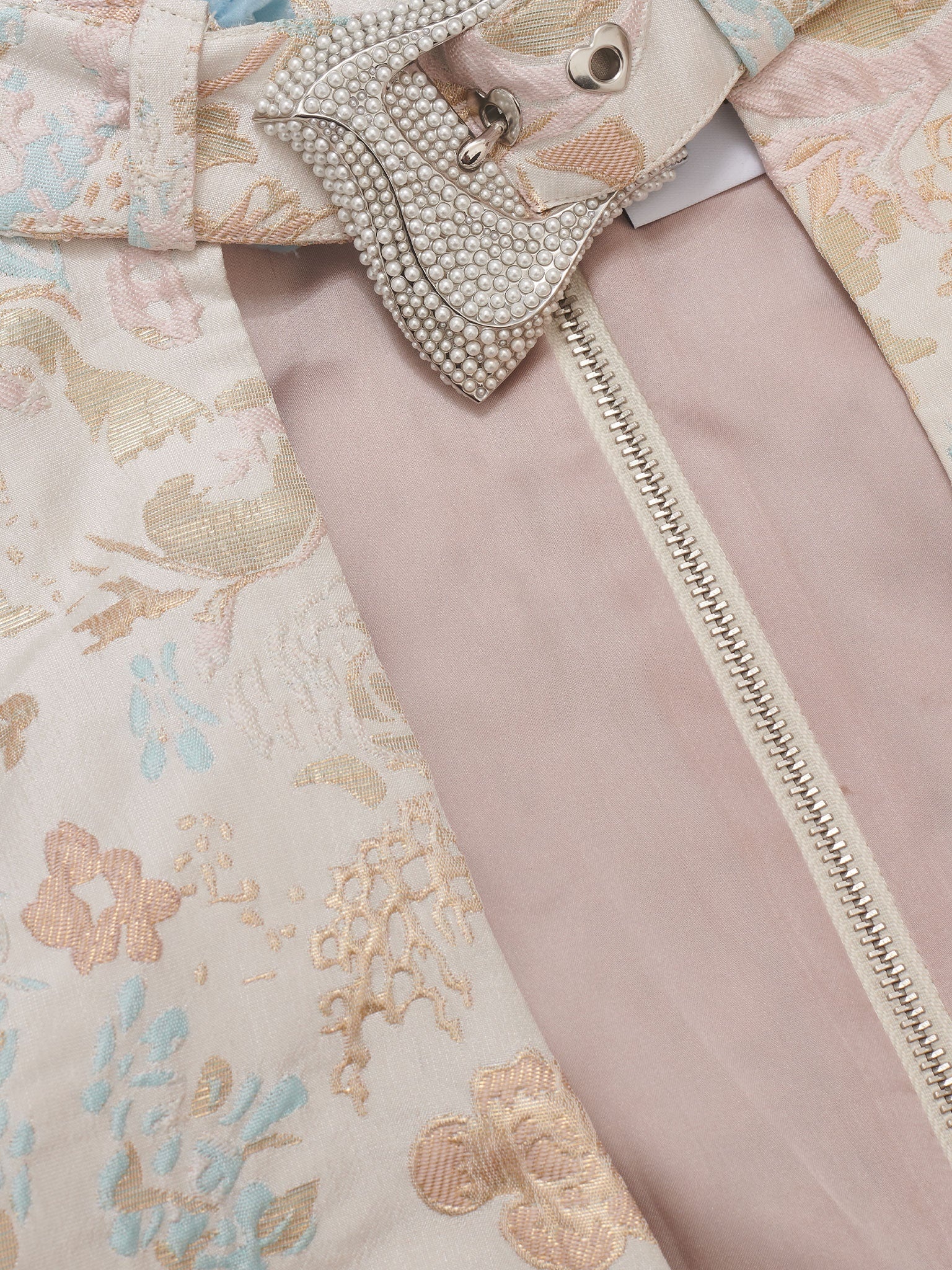 BERMUDA TOP FLORAL BROCADE - 7