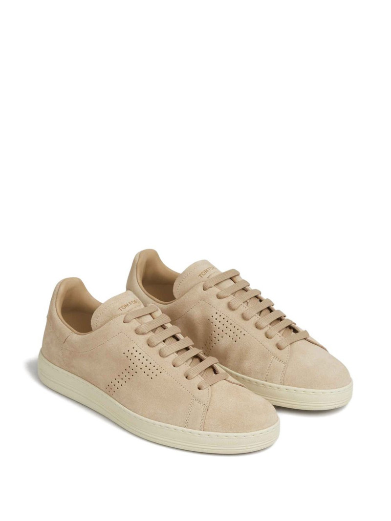TOM FORD perforated low-top sneakers outlook