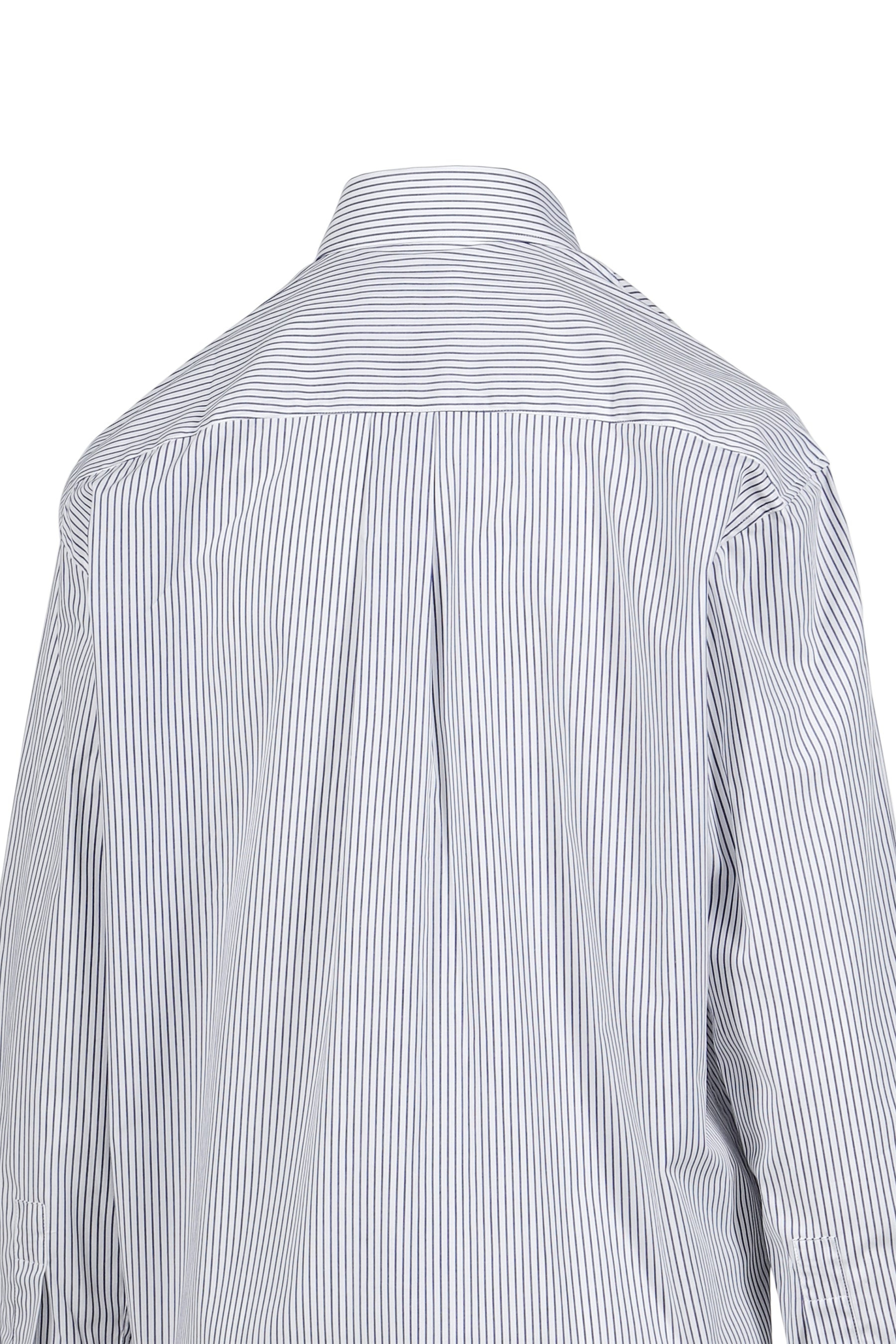 YANKEES SERIF OVERSIZED SHIRTS / NVY STRIPE - 6