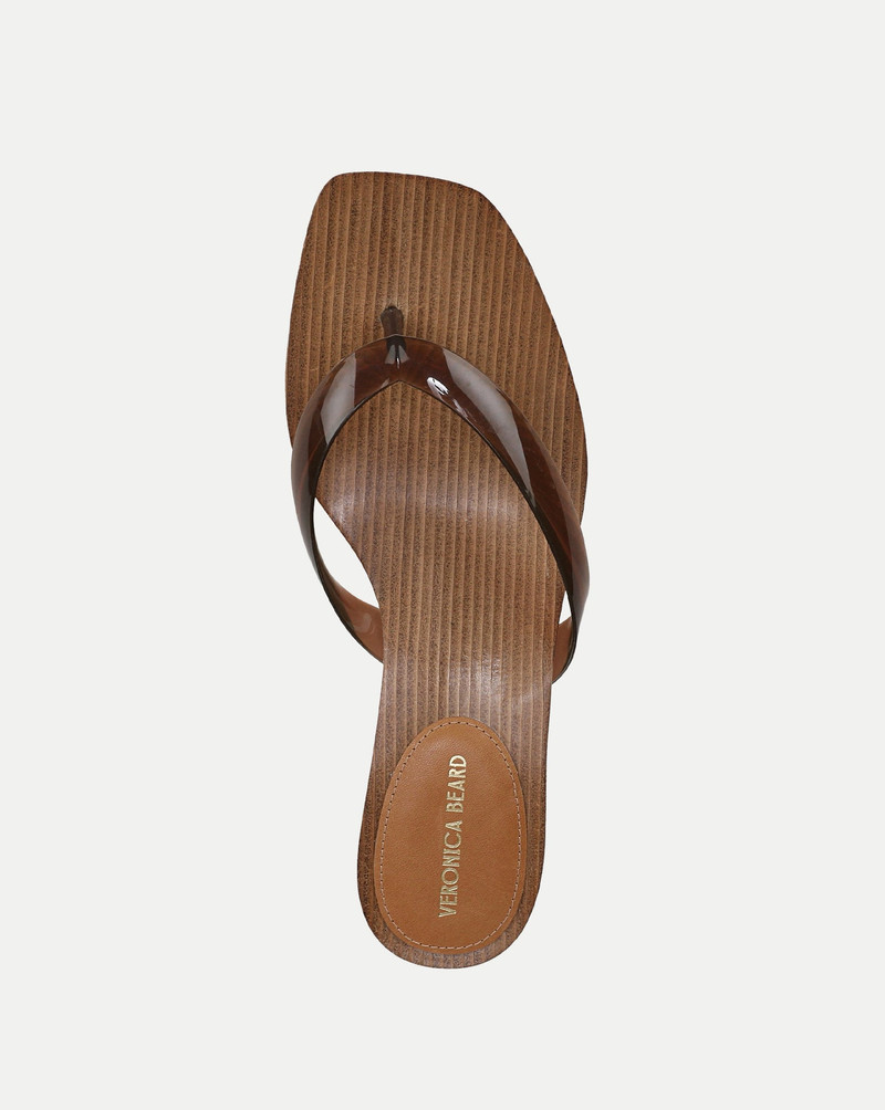 VERONICA BEARD CLEA JELLY KITTEN-HEEL SANDAL outlook