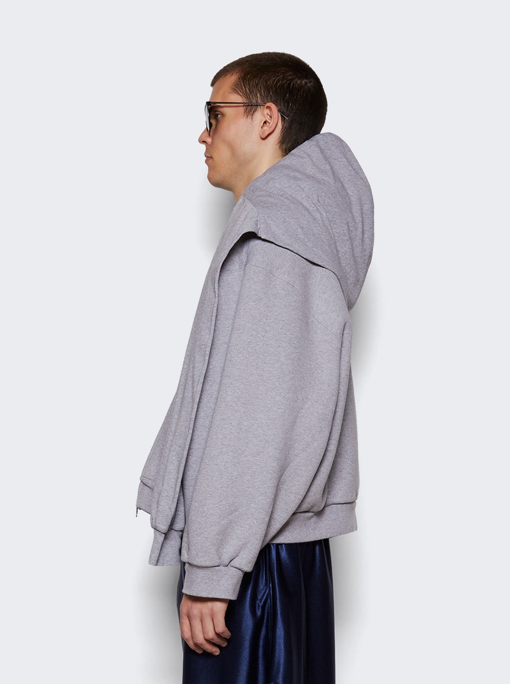 Incognito Hoodie Heather Grey - 4
