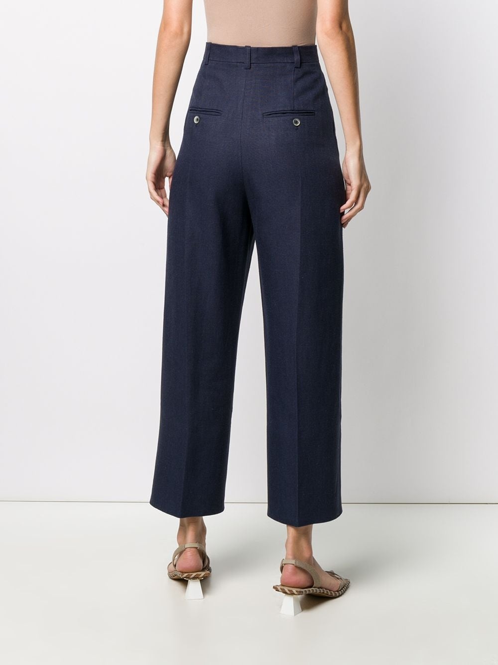 Le pantalon Santon cropped trousers  - 4