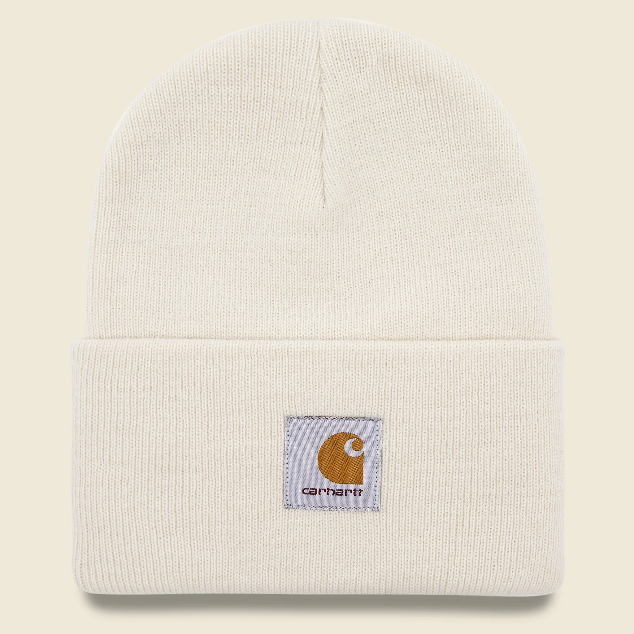 Acrylic Watch Hat - Natural - 1