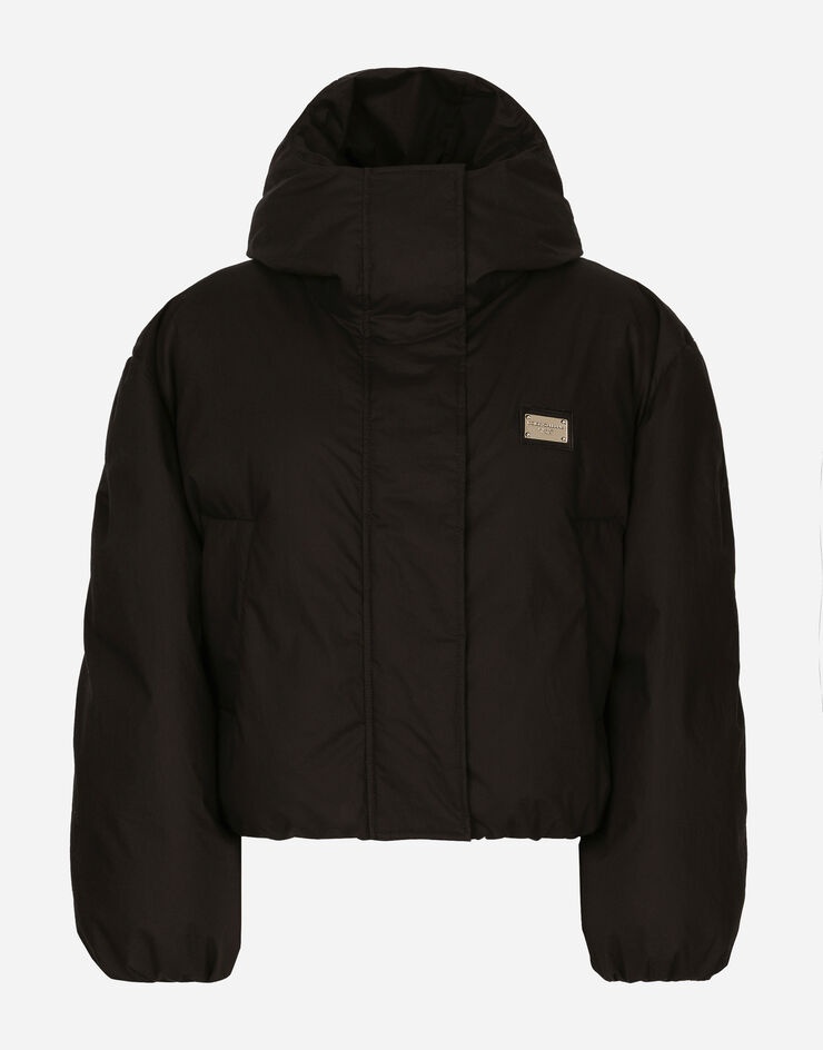 Short nylon jacket - 1