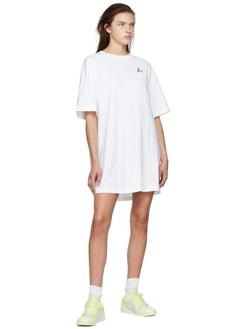 Jordan Yellow & White Air Jordan 1 Low Sneakers outlook