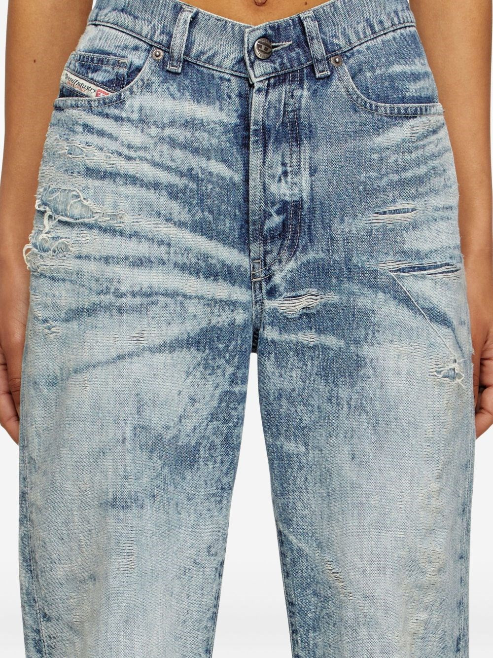 Denim cotton jeans - 5