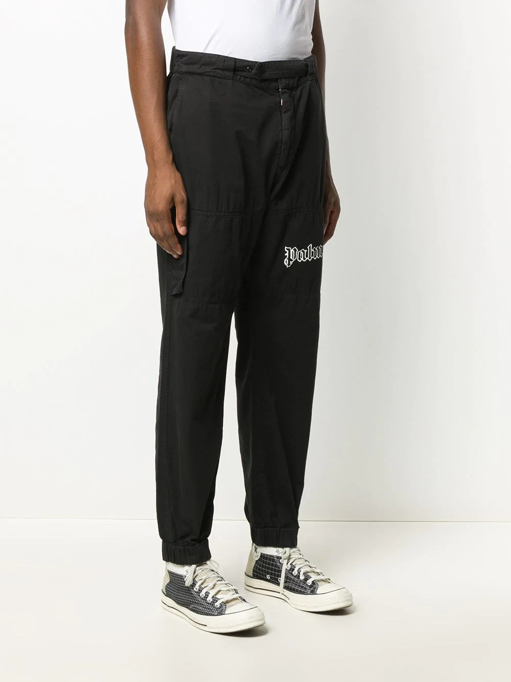 logo-print cargo trousers - 3