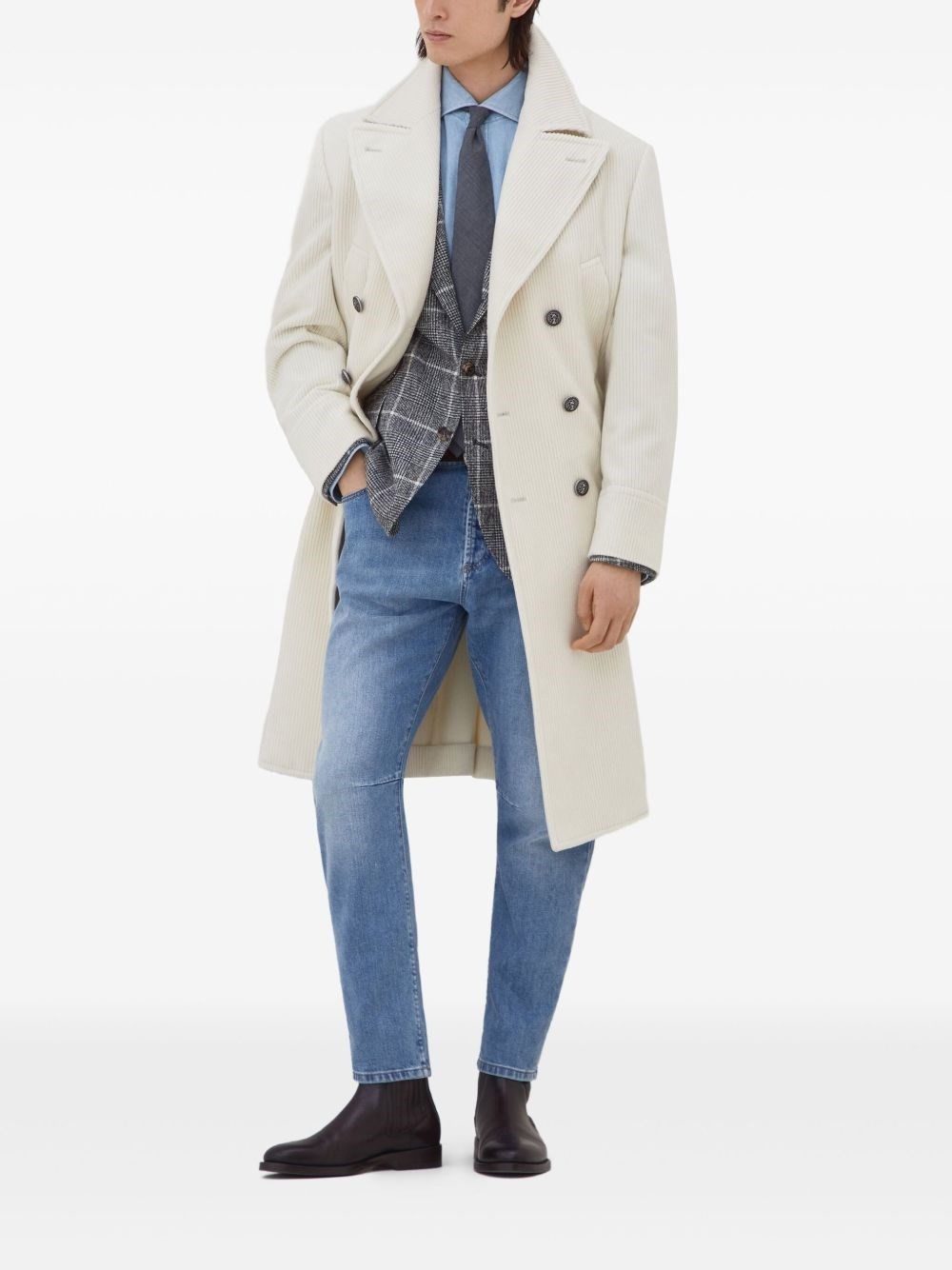 Wool deconstructed jacket - 2