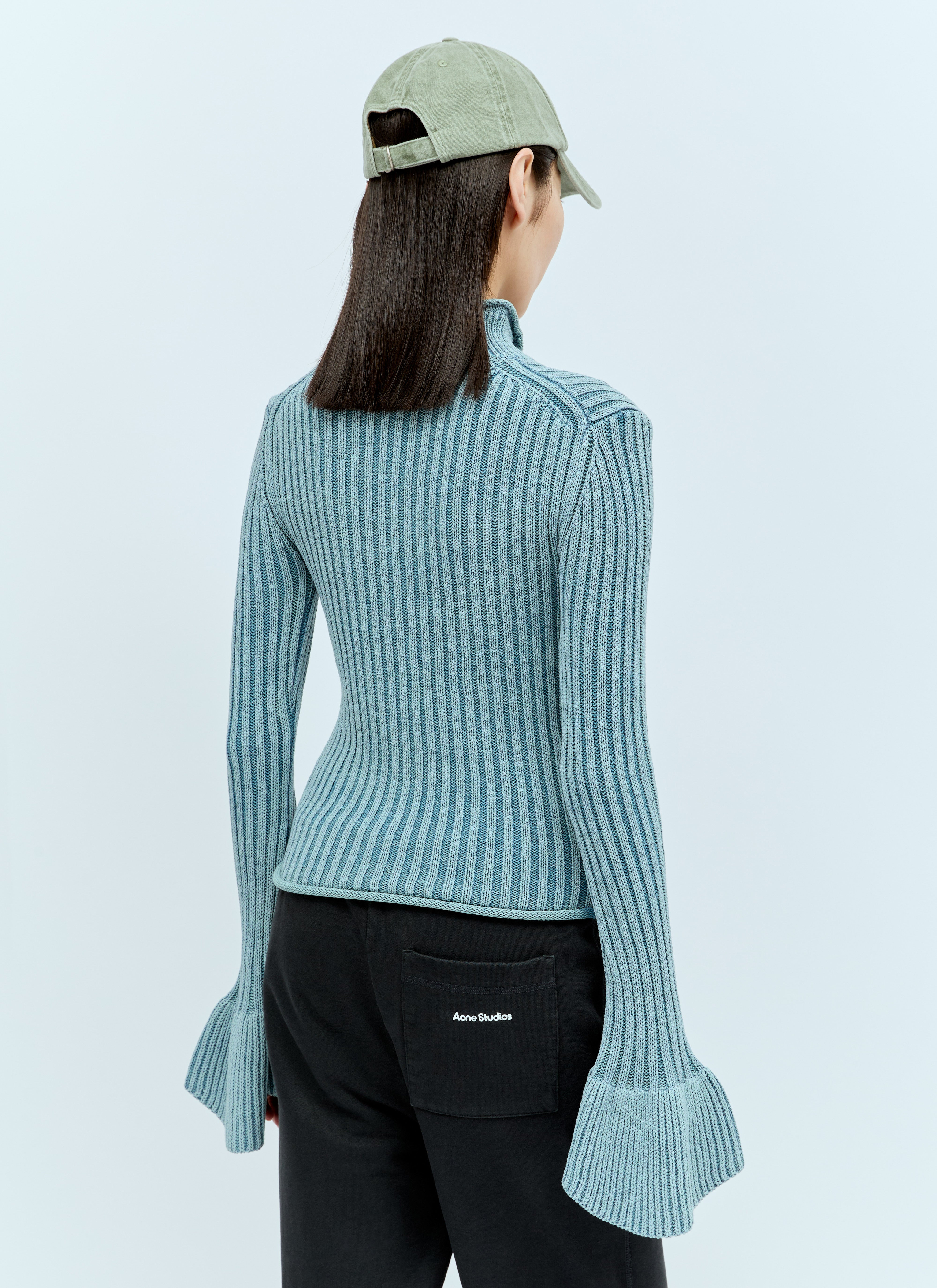 Acne Studios Women Ruffled Sleeves Sweater - 6